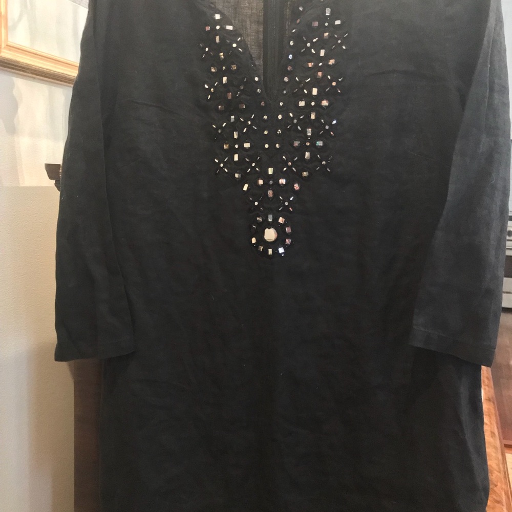 Michael Kors Black Tunic Size L